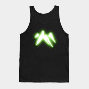 Neon Earth Symbol Tank Top